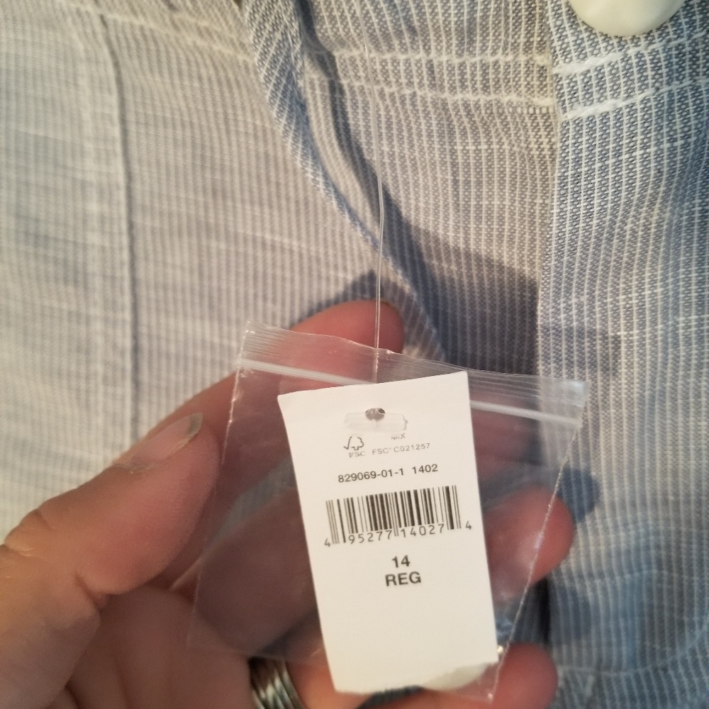 NWT Gap Linen Blend Pants (B9) - Picture 4 of 5